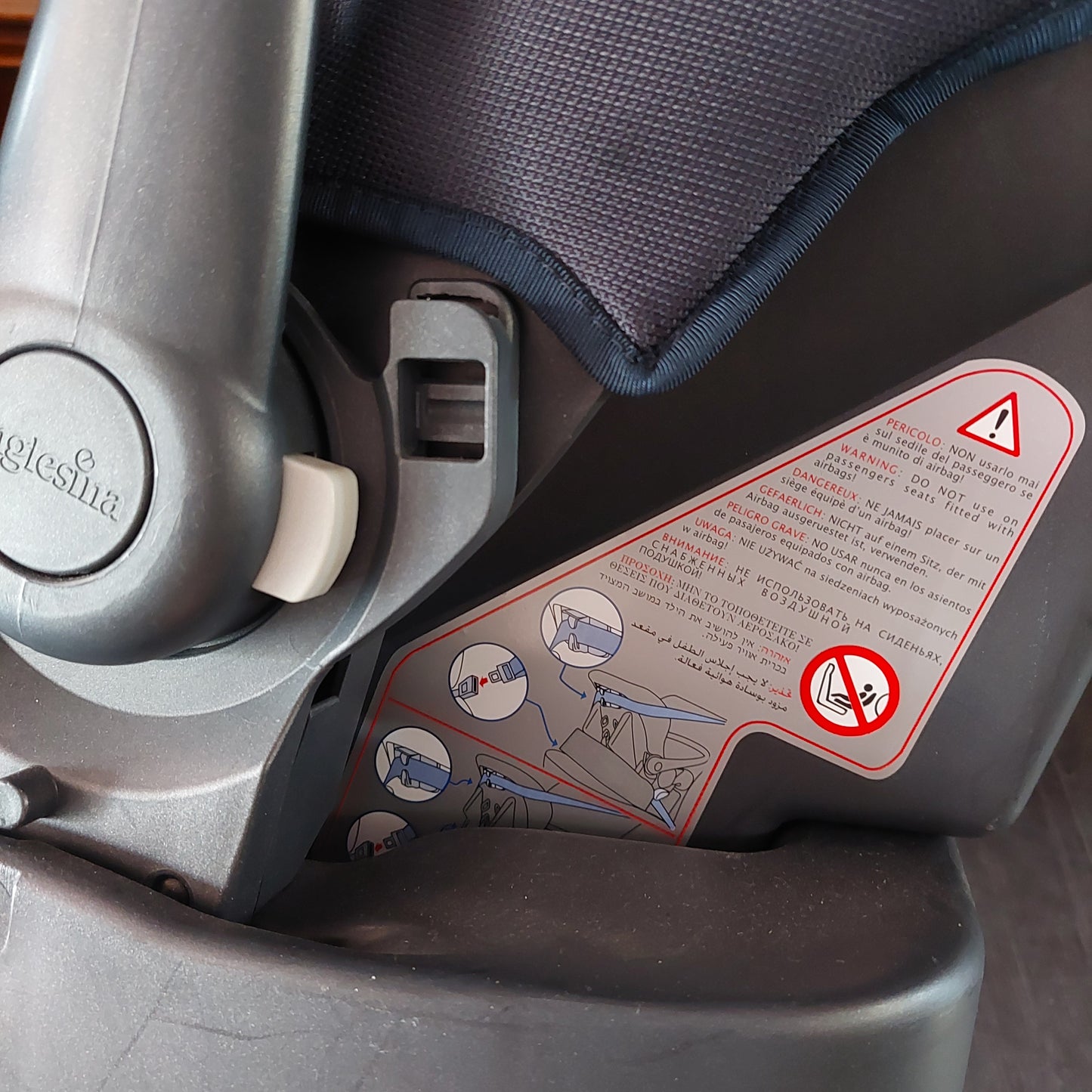 Ovetto Inglesina Compreso Di Base Auto