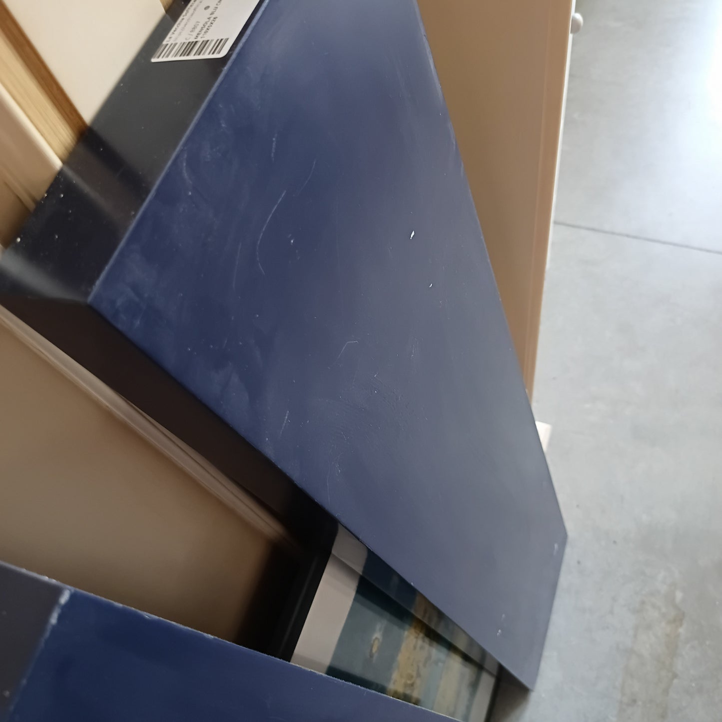 Mensola Blu Cm 110x5x26