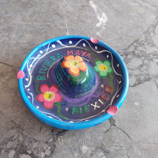Posacenere Ceramica Riviera Maya Mexico
