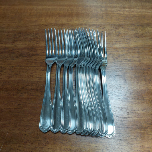 Set/12 Forchette Acciaio 12-8 Sambonet Italy