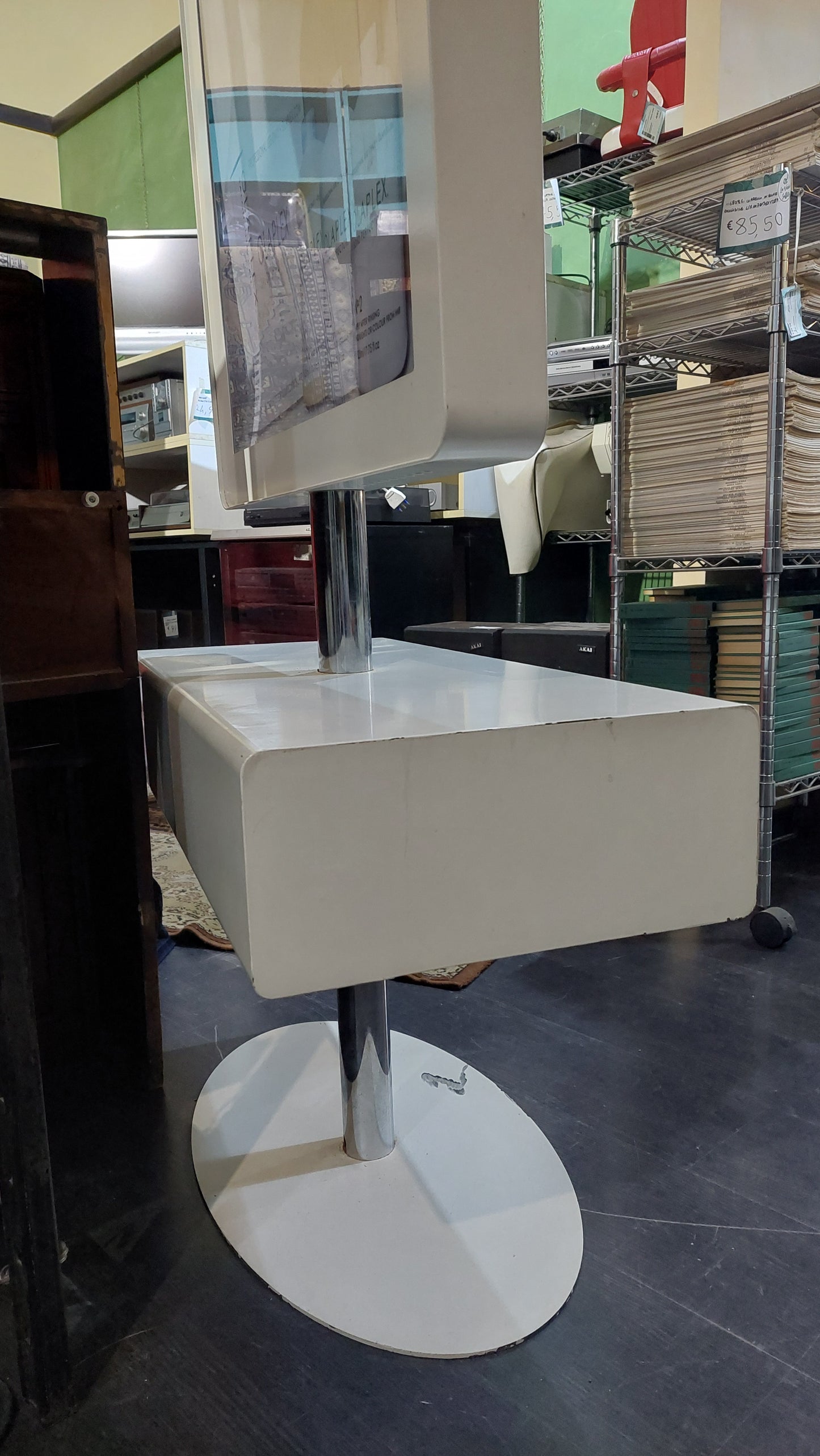 Stand Luminoso Per Poster Cm90x40x202h