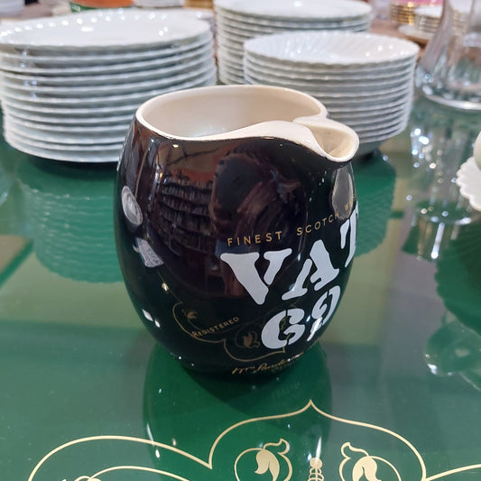 Caraffa Vat 69 Scotch Whisky Ceramica Vintage