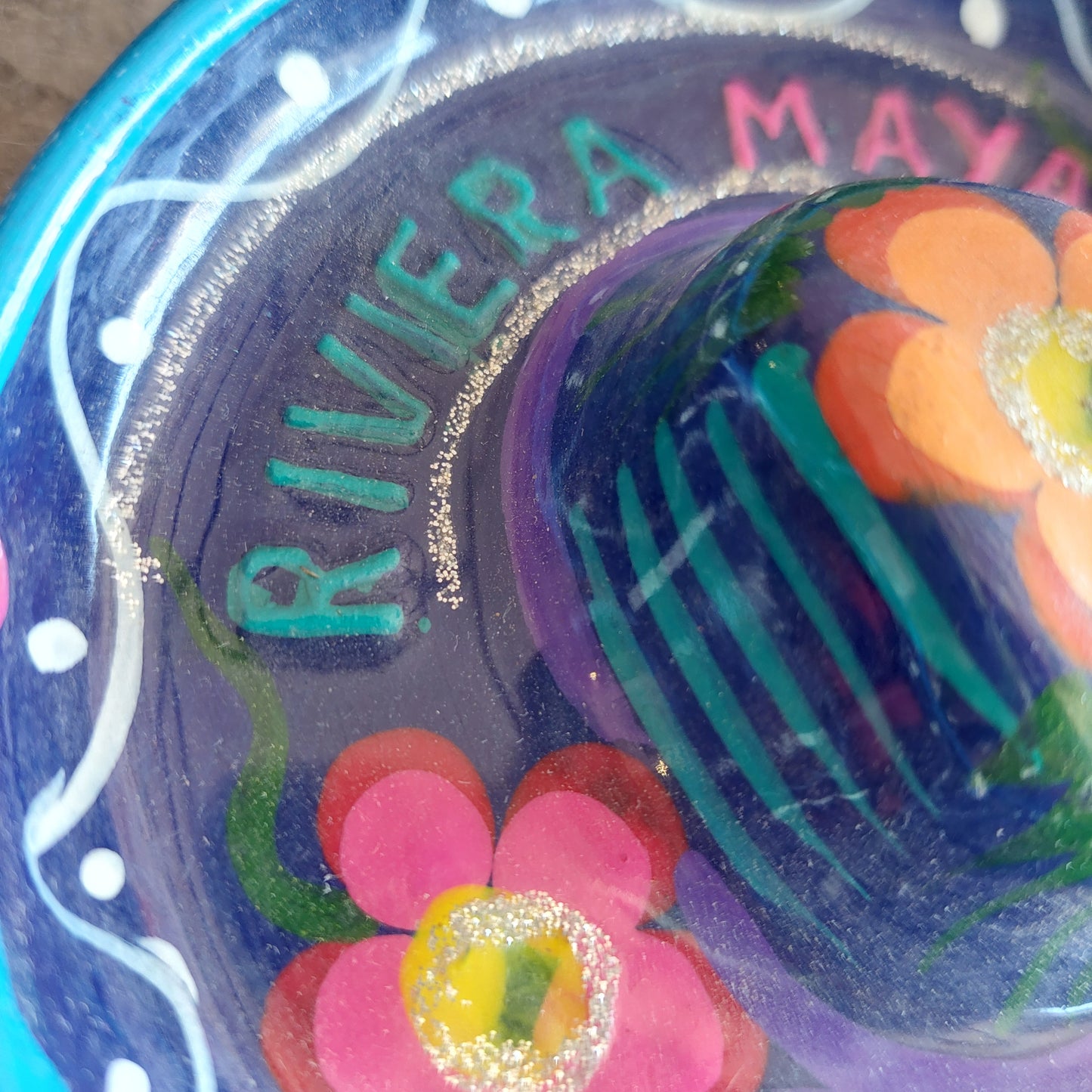Posacenere Ceramica Riviera Maya Mexico