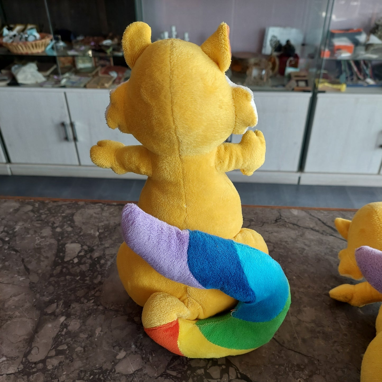 Peluche Gattone Giallo