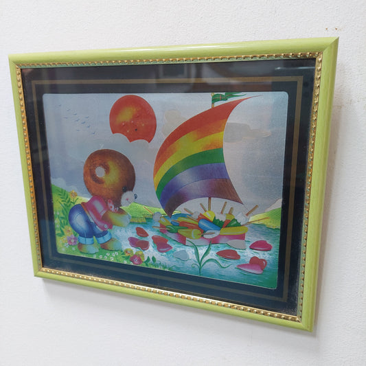 Quadretto Orsetto Vintage Cm25,5x20,5