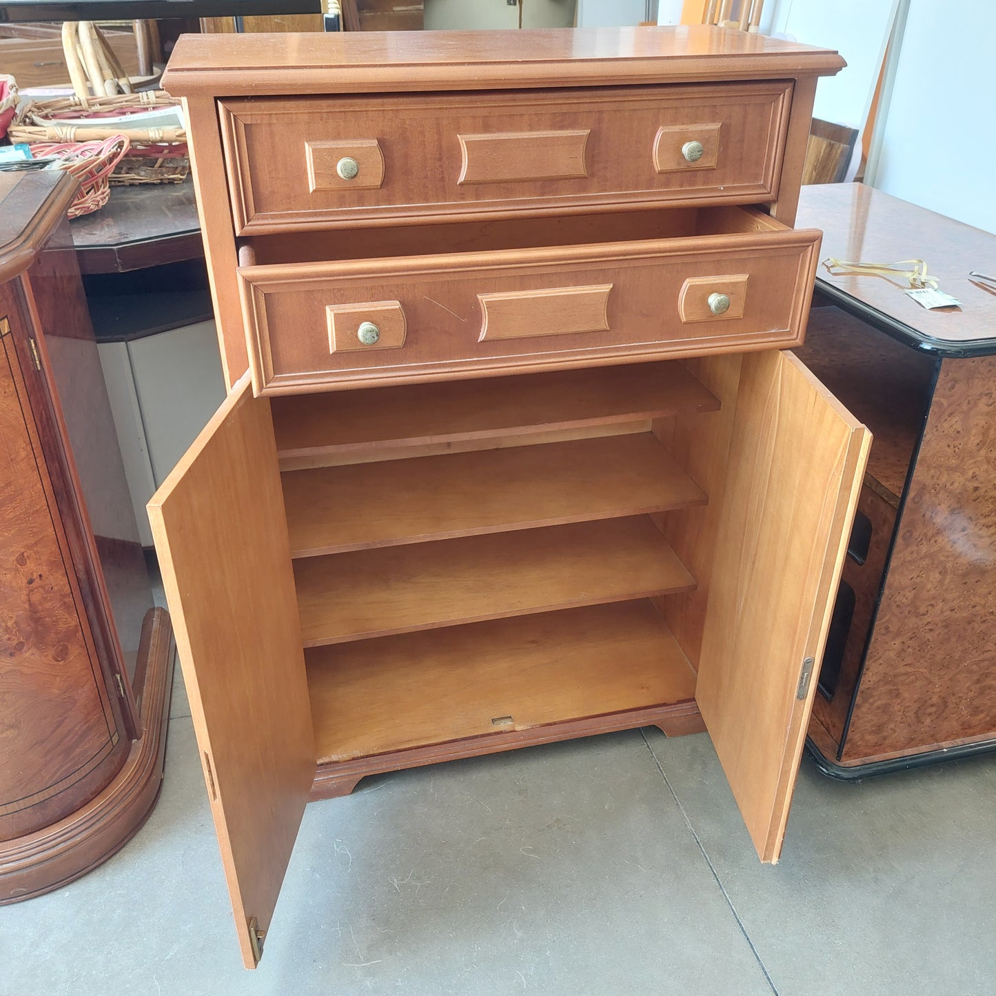 Scarpiera * Legno 2/c 2/s Cm78x38x110h