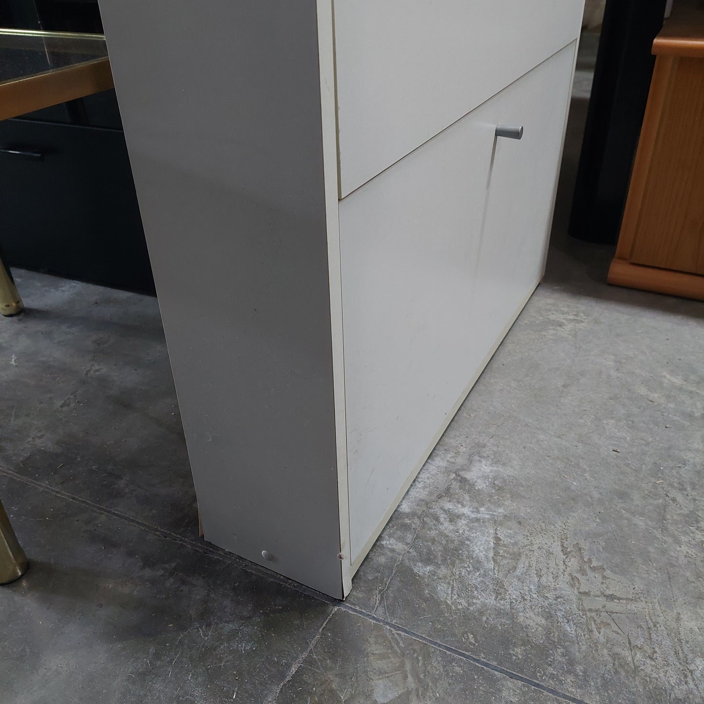 Scarpiera * Bianca 3/ribalte Cm72x16x11h