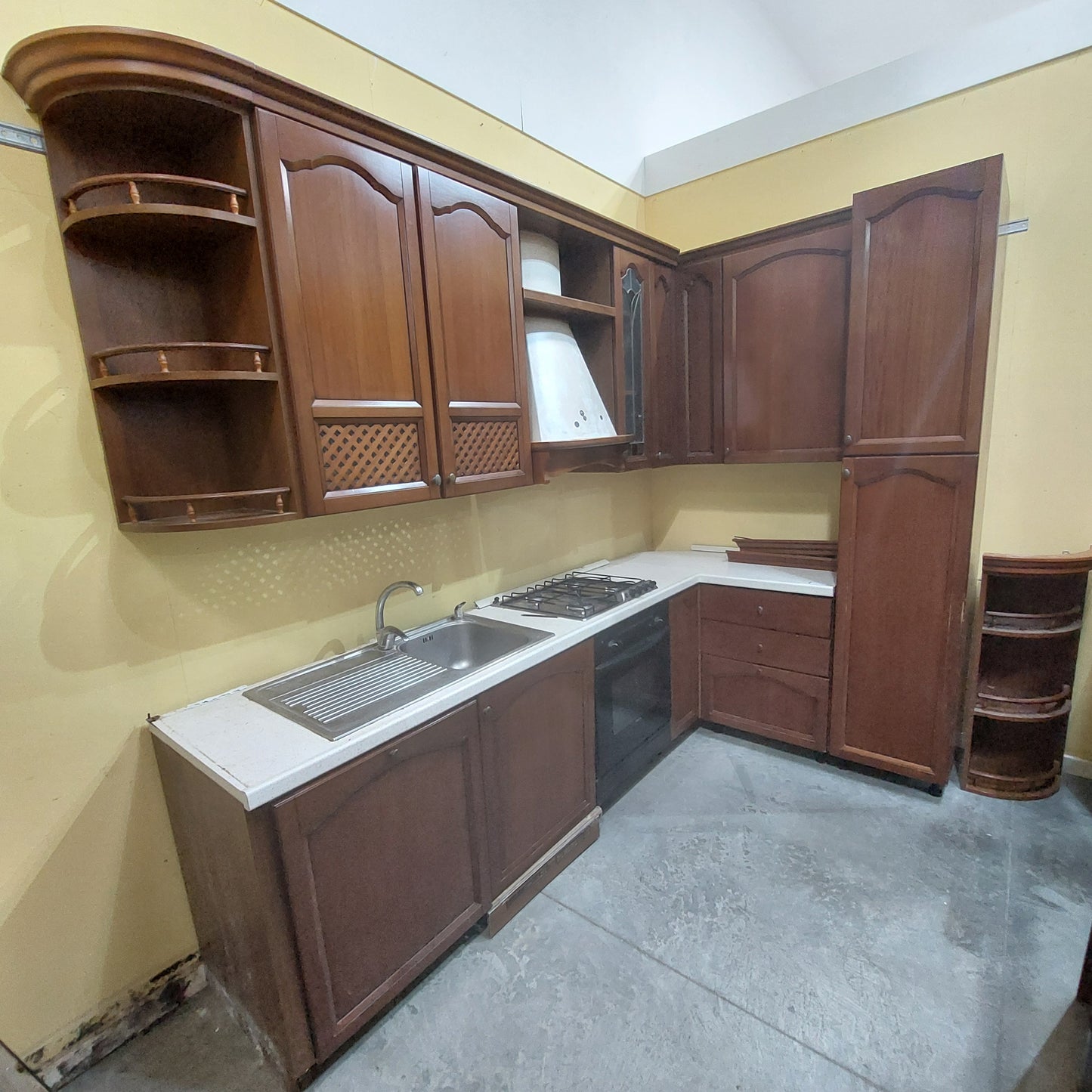 Cucina Angolare Berloni In Legno