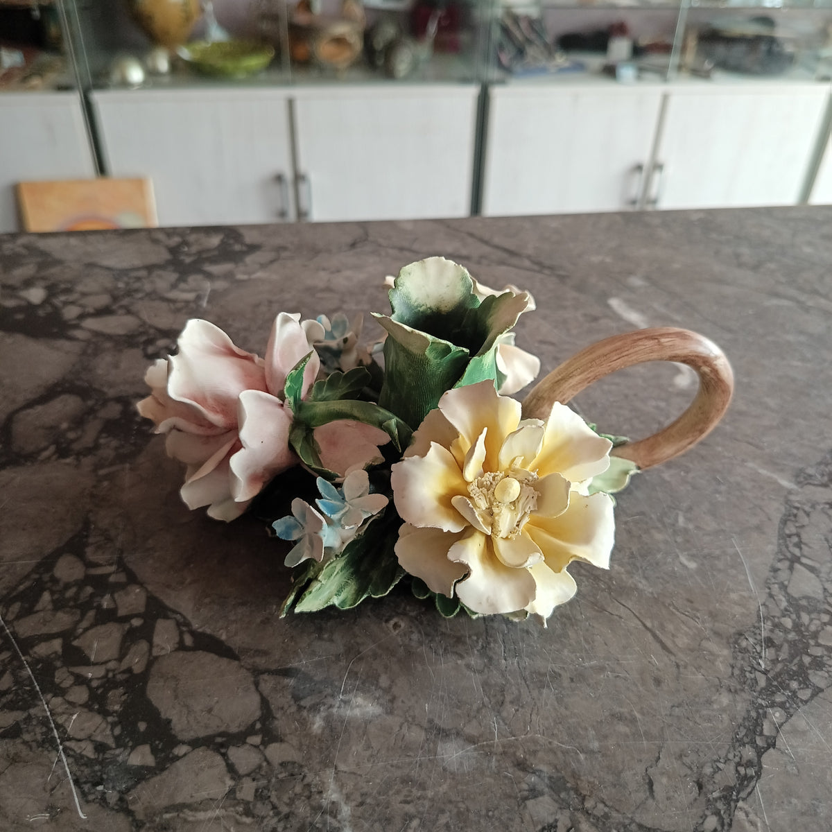 Bugia* Fiori Porcellana Capodimonte