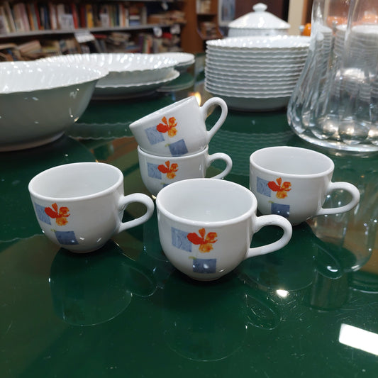 Set/5 Tazzine Caffè Porc Tognana