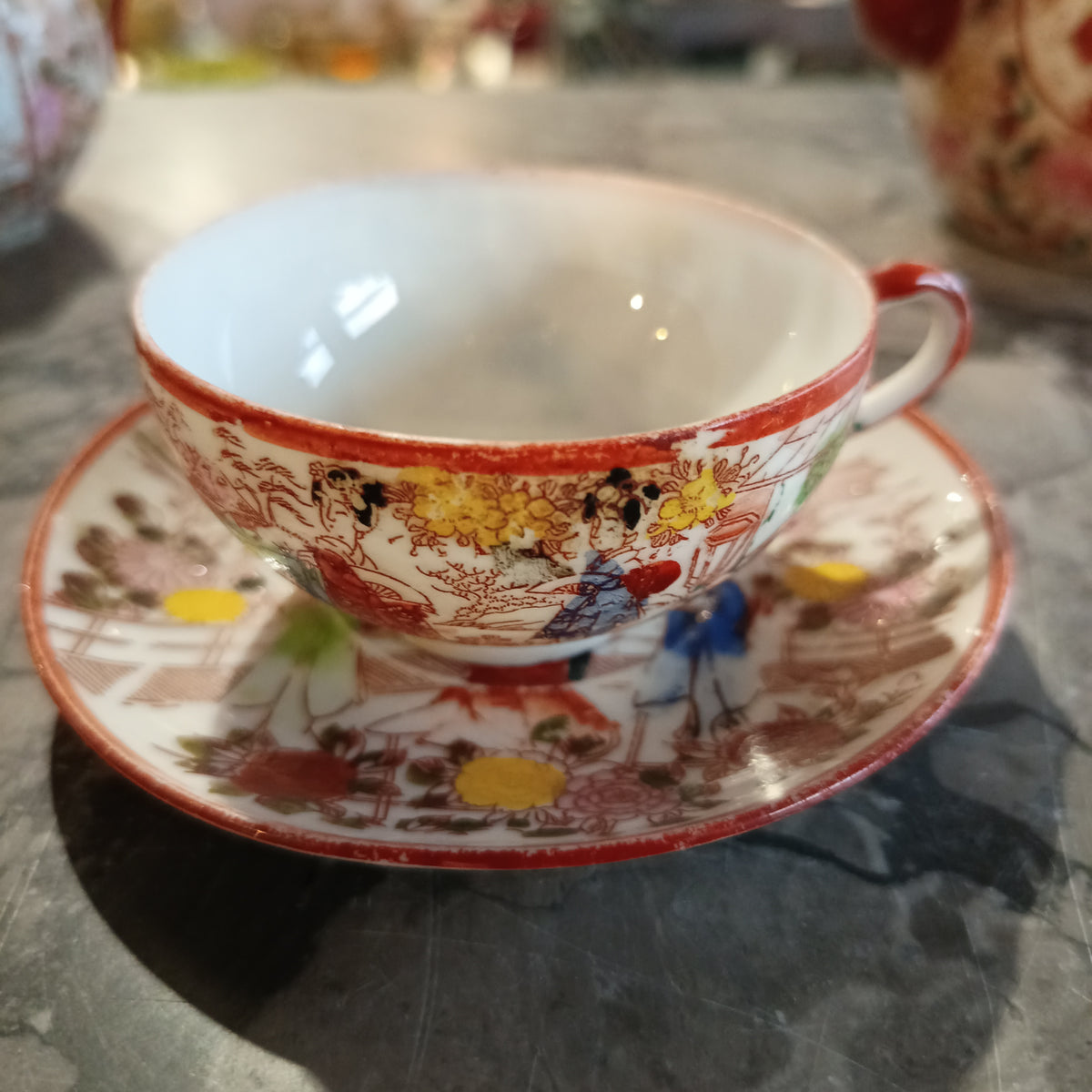 Set/3 Pezzi Porcellana Giapponese Vintage