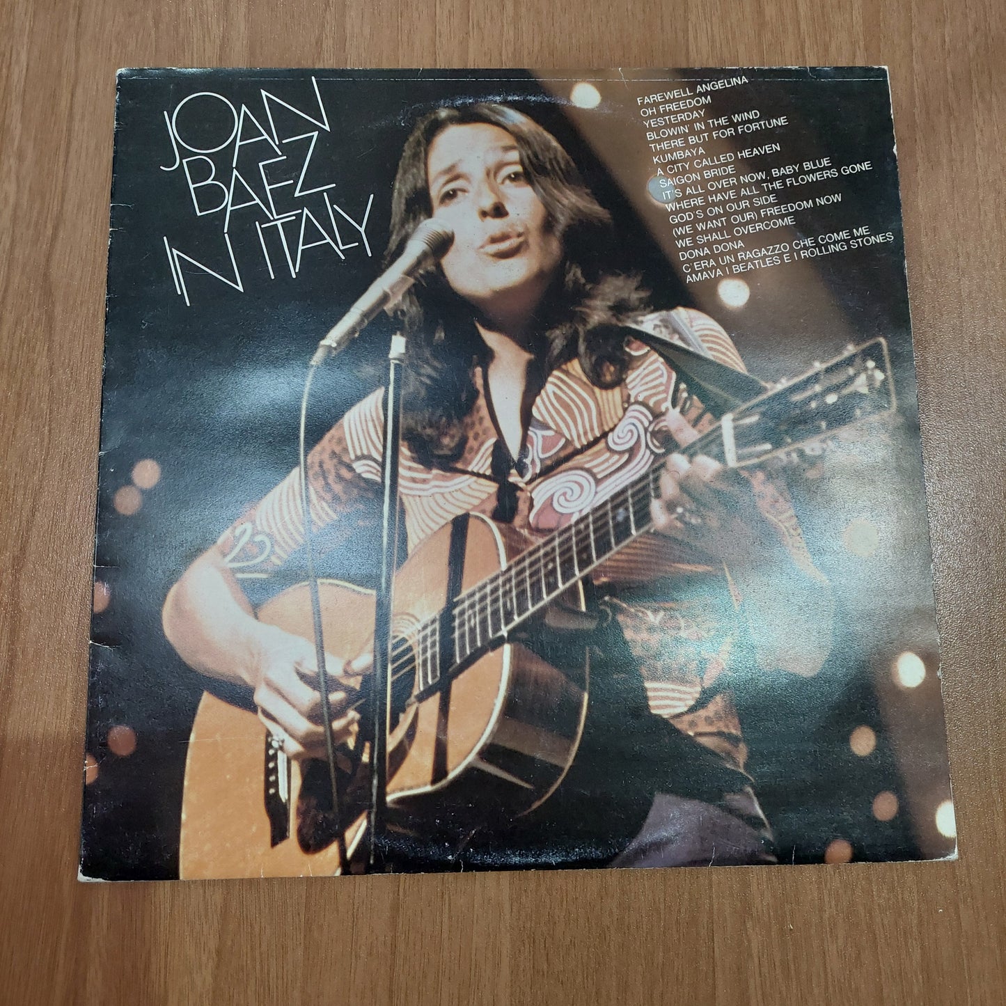 V/joan Baez In Italy (33 Giri)