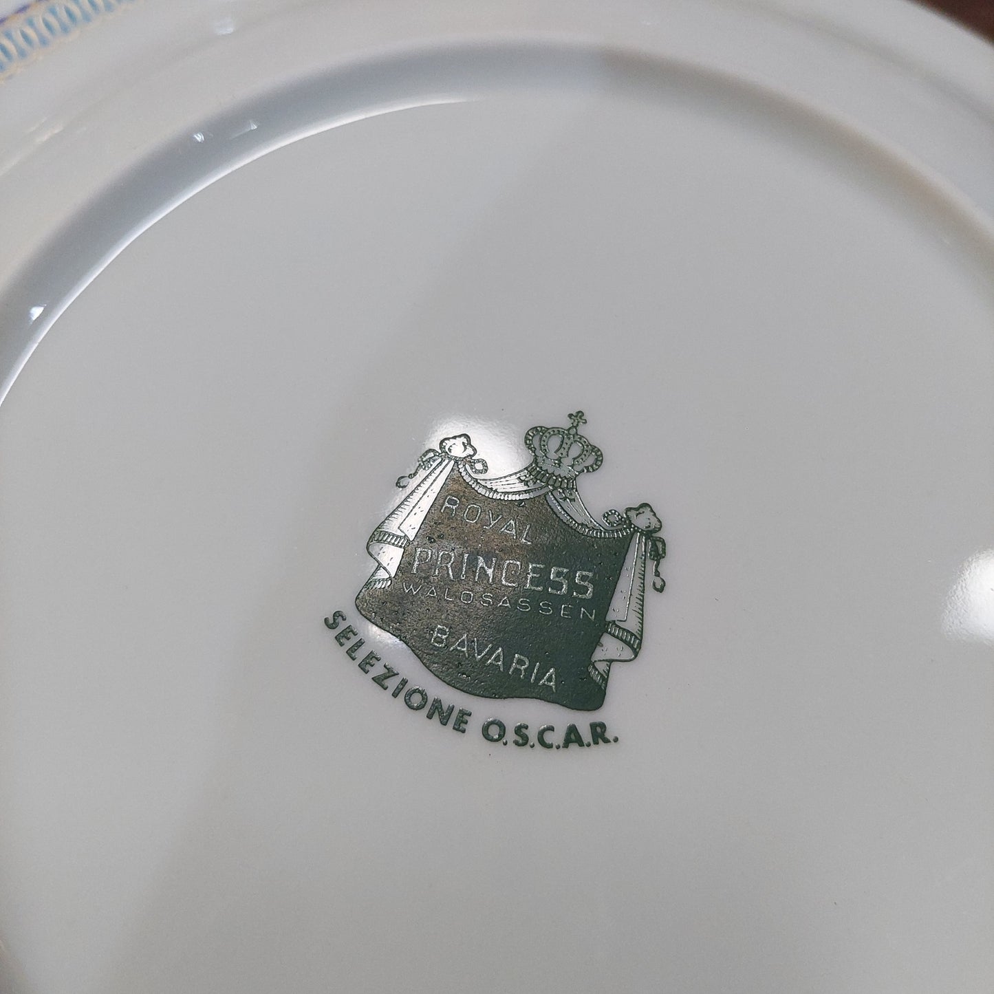 Servizio Dolce Porc. Royal Princess Waldsassen Bavaria (6+1)