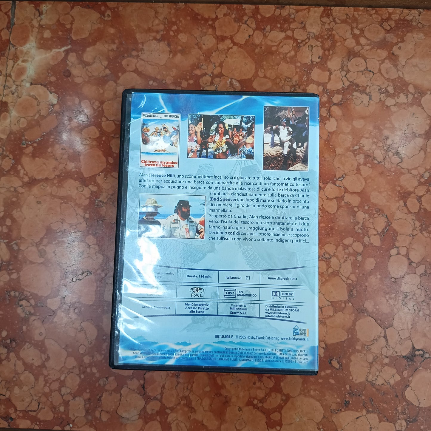Dvd/chi Trova Un Amico Trova Un Tesoro