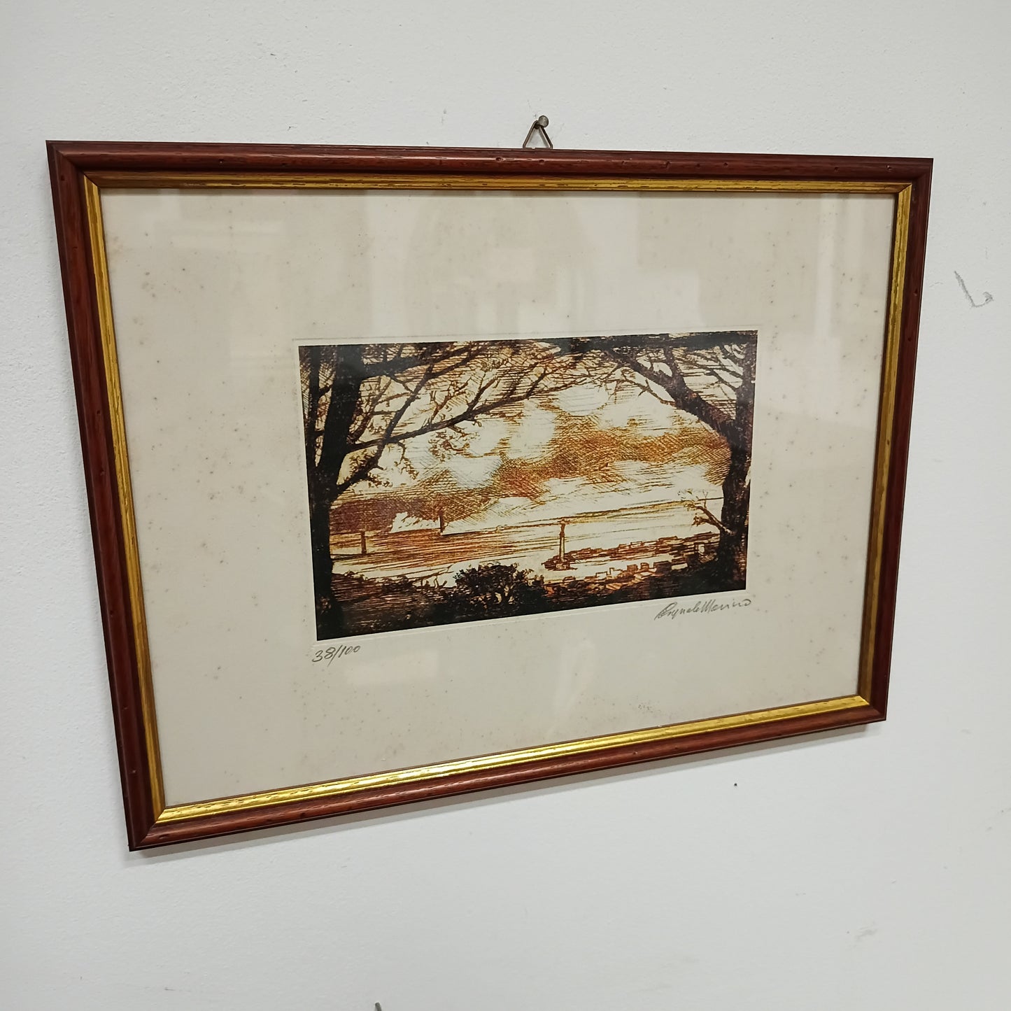 Q/ Dinnammare Su Lastra In Rame Di Pasquale Marino Cm36x27