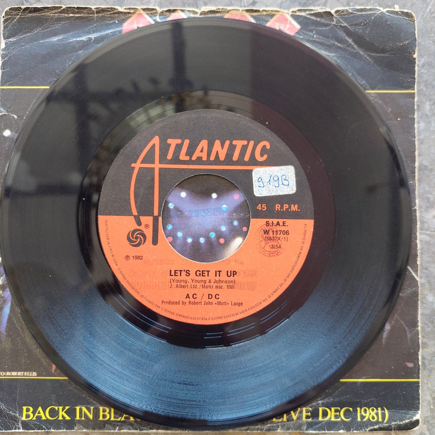 V/let's Get It Up - Ac/dc (45 Giri)*