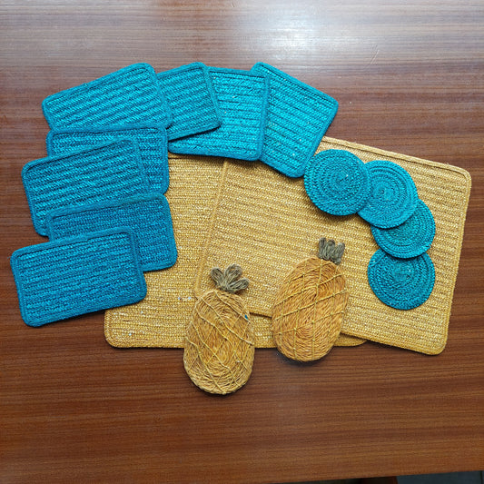 Set/16 Tovagliette Assortite Vimini