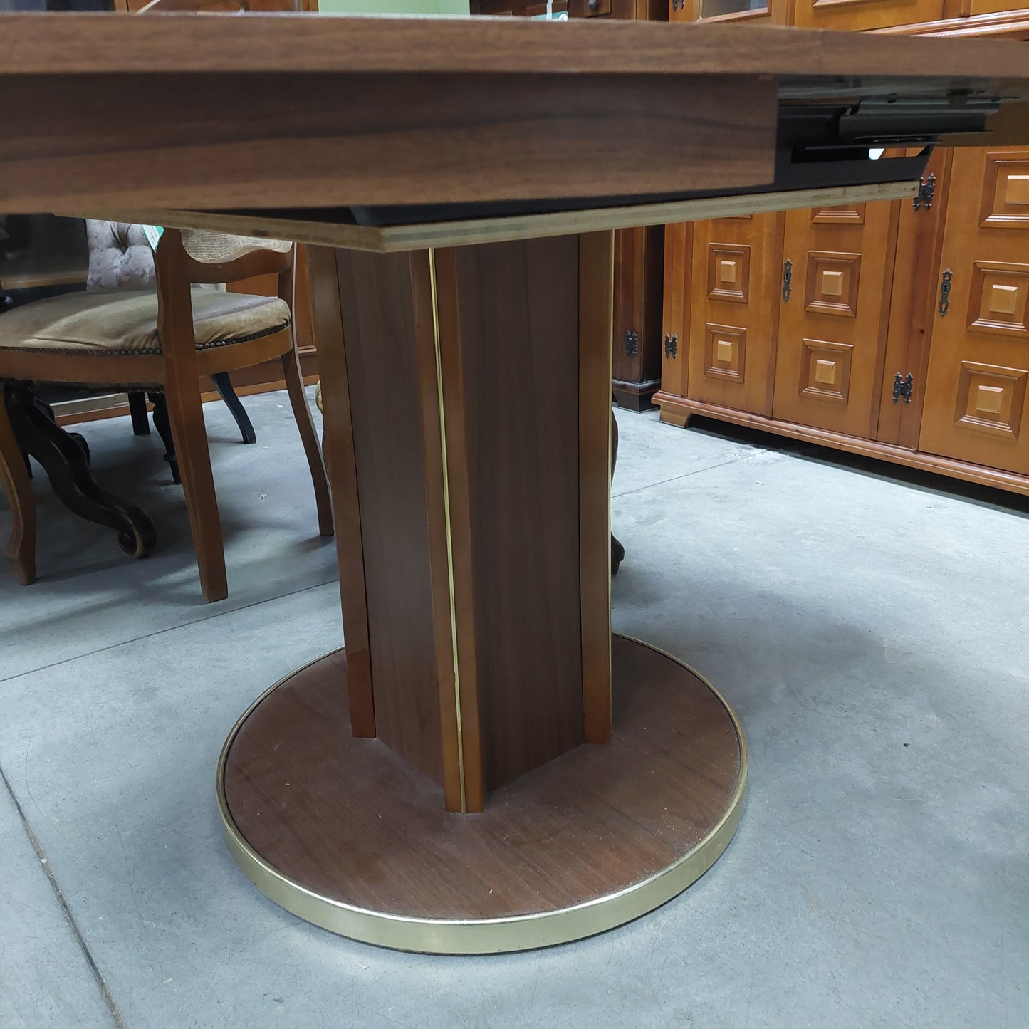 Tavolo Tondo All. Anni 70 D112+35cm