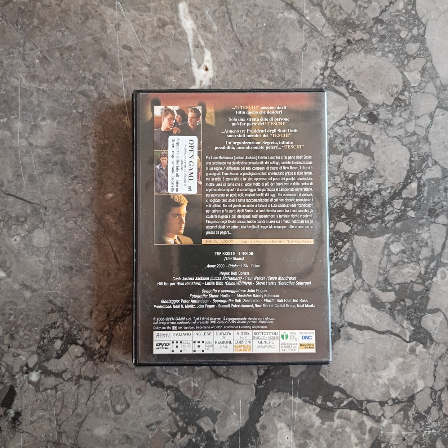 Dvd/the Skulls