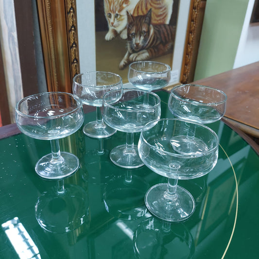 Set/6 Calici Coppe Vetro