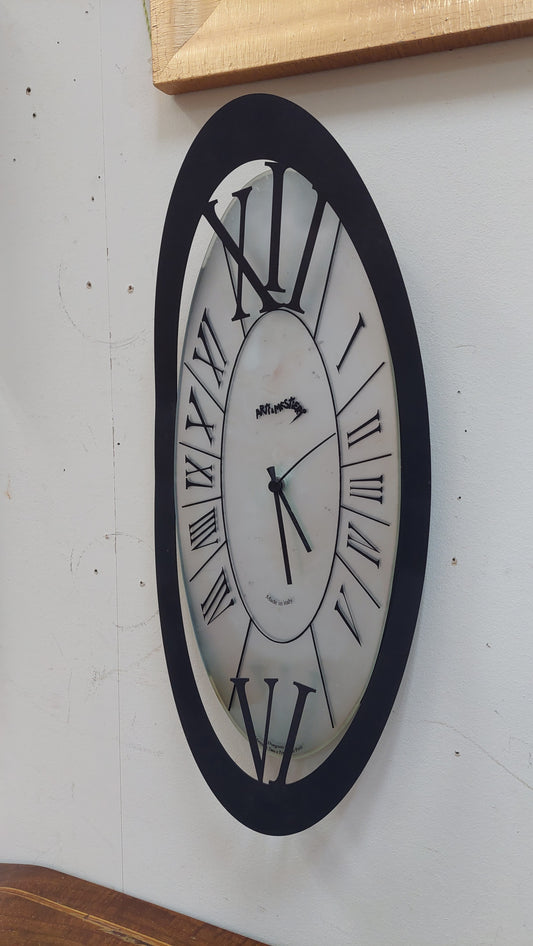 Orologio* Da Parete Metallo Nero Arti E Mestieri