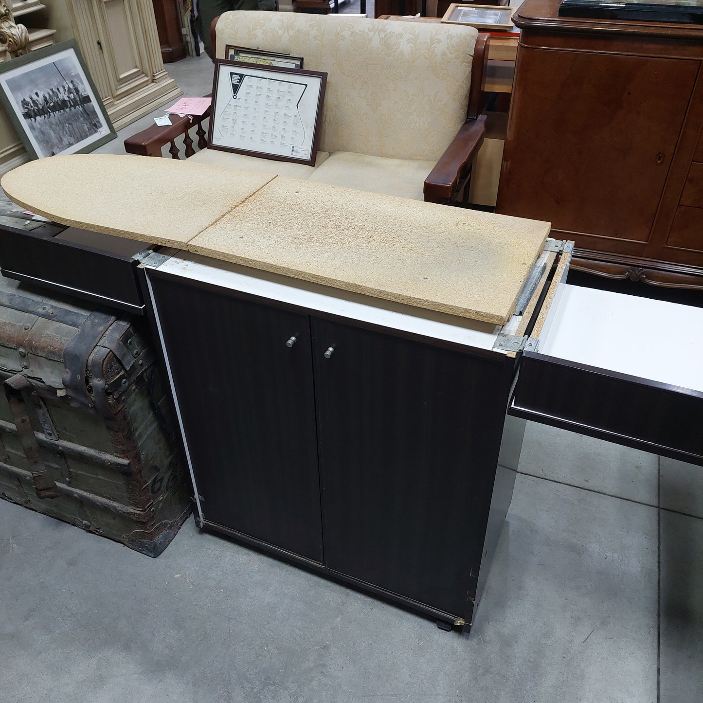 Mobile Formica 2/s Asse Da Stiro Cm70x40x90h