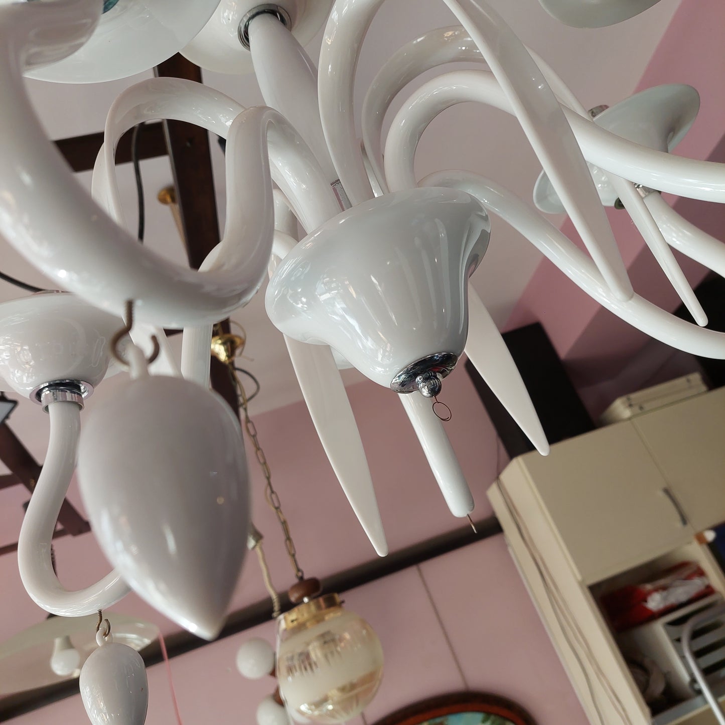 Lampadario Bianco 5/luci