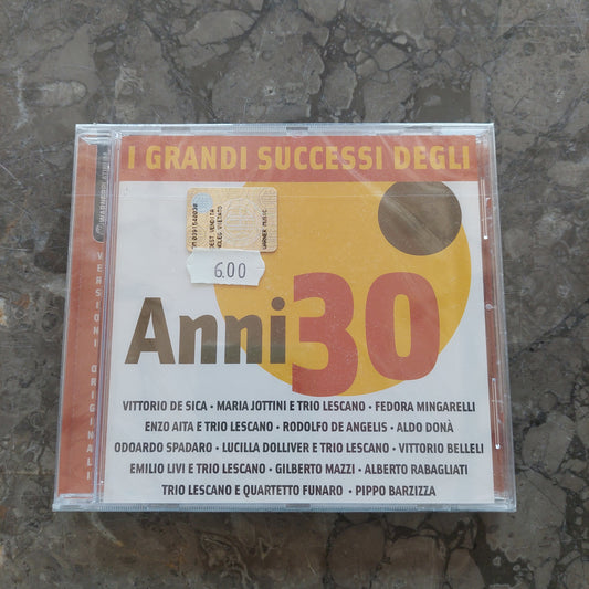 I Grandi Successi Degli Anni 30
