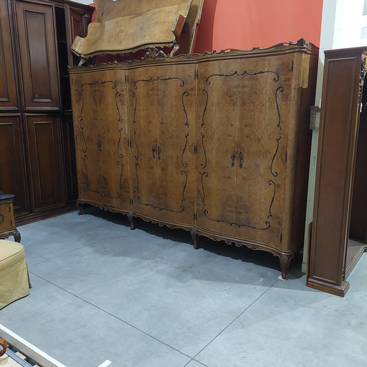 Armadio Radica Stile Chippendale Cm310x65x202