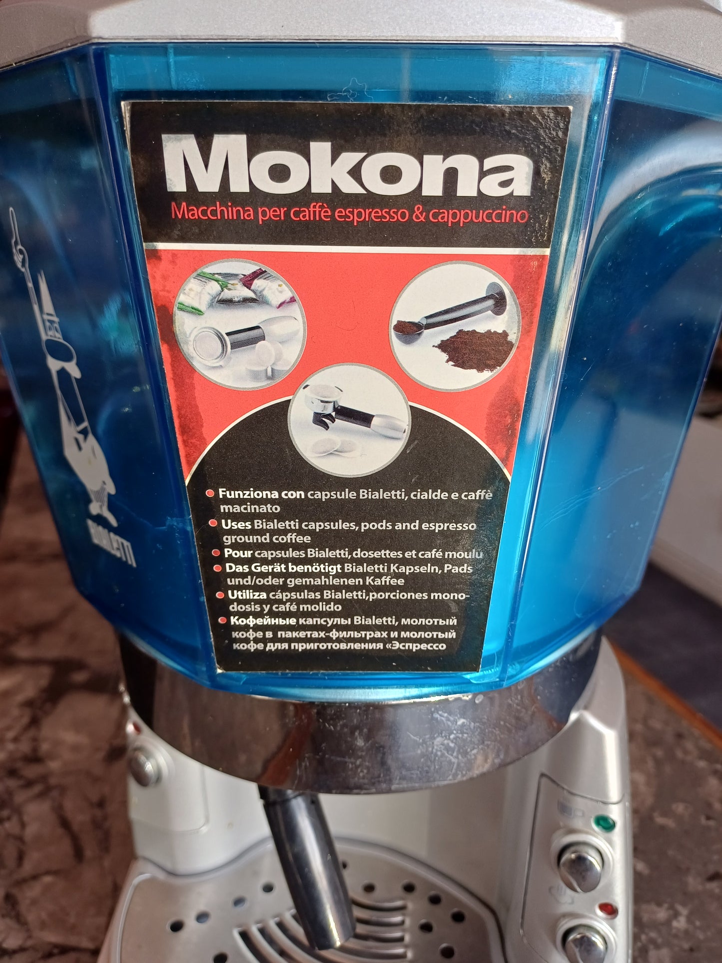 Macchina Per Caffe' Bialetti Cf40 Mokona