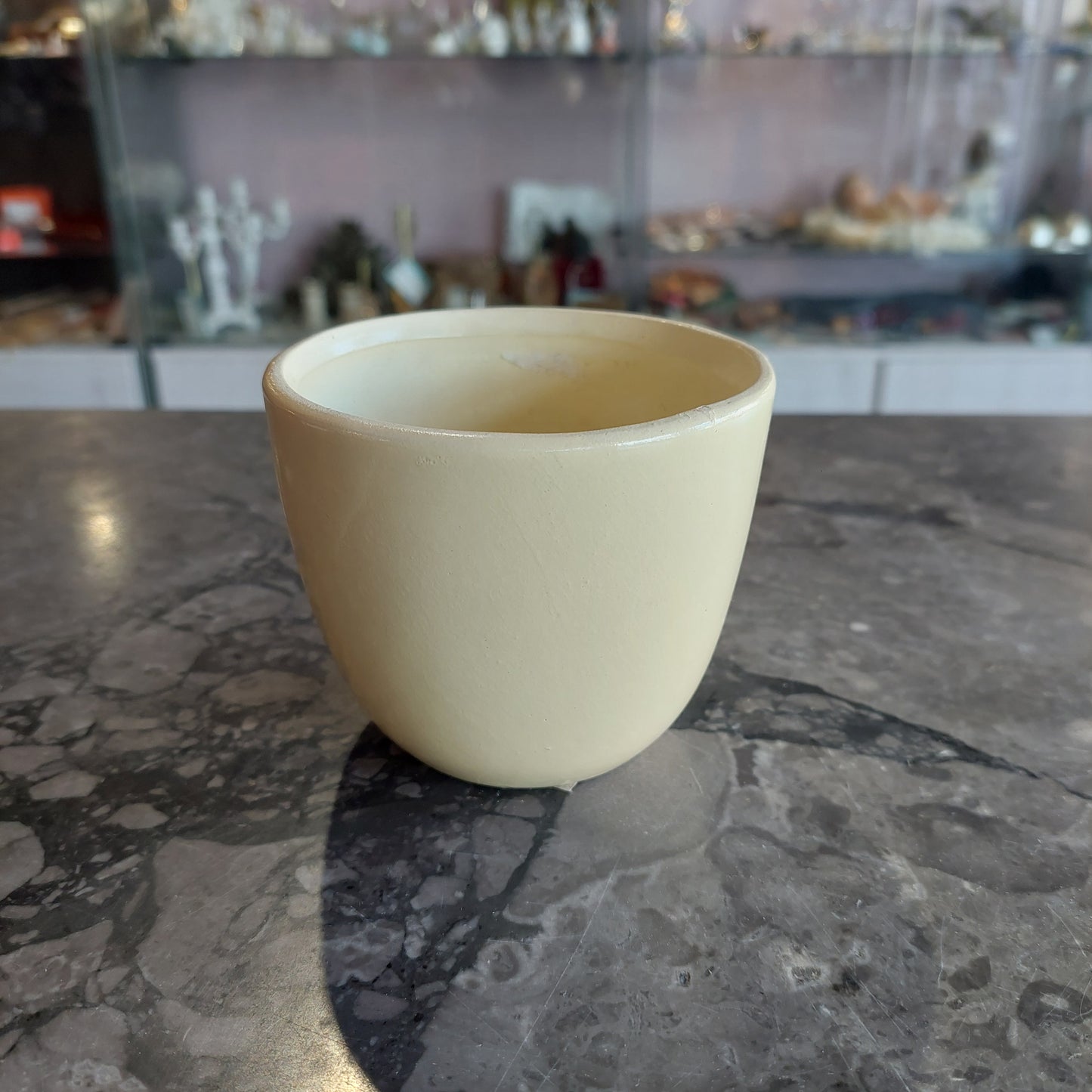 Portacandela Giallo Ceramica Nataluna
