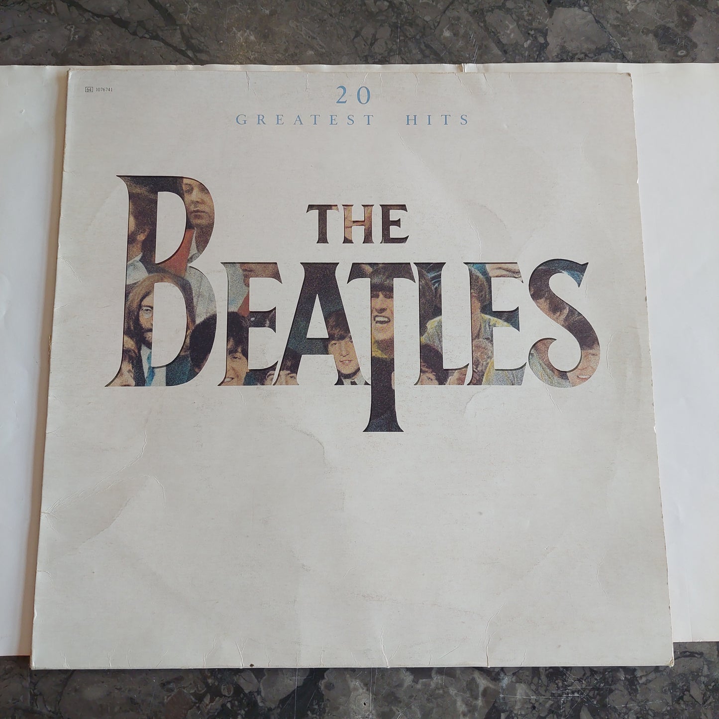 Cover Vinile Greatest Hits The Beatles