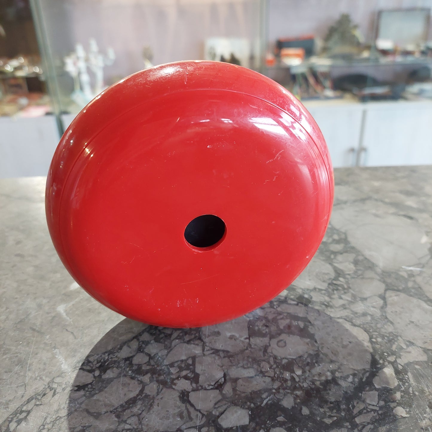 Orologio Rosso Vintage Space Age Cm14x13h