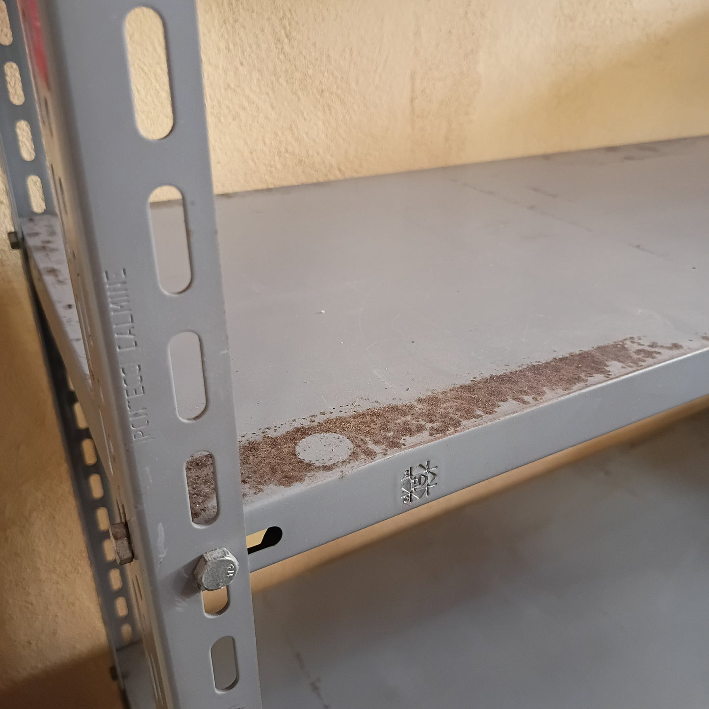 Scaffale * Metallo Zincato 5 Ripiani Cm120x40x200h