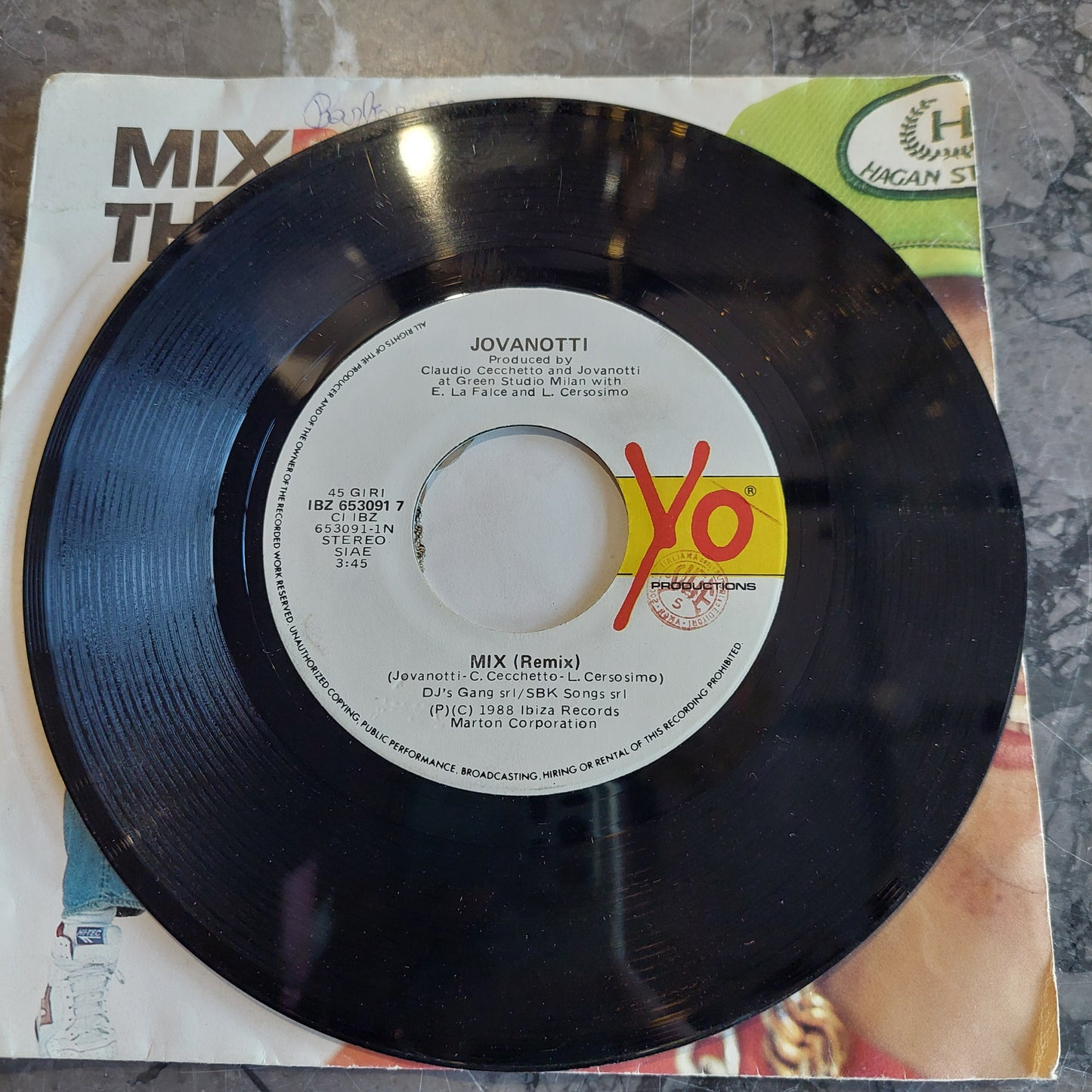 V/mixremix - Jovanotti (45 Giri)