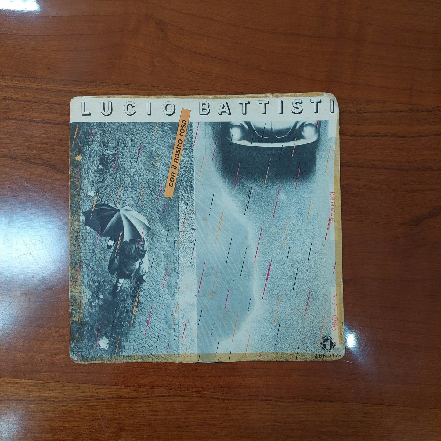 V/una Giornata Uggiosa/con Il Nastro Rosa - L. Battisti (45 Giri)*