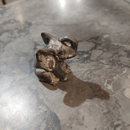 Statuina Elefante Bagno Argento Cm3,5x5x5h