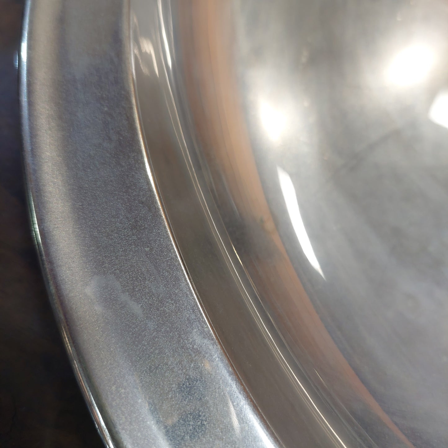 Vassoio Ovale Bfm Palladium Plate Cm34x25