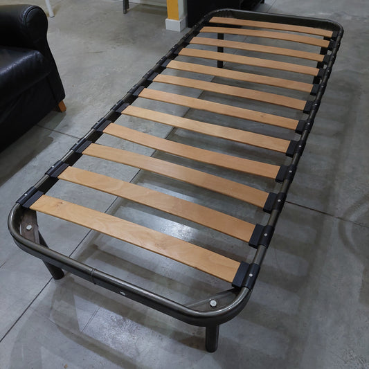 Rete Singola Doghe Legno (con Piedi)