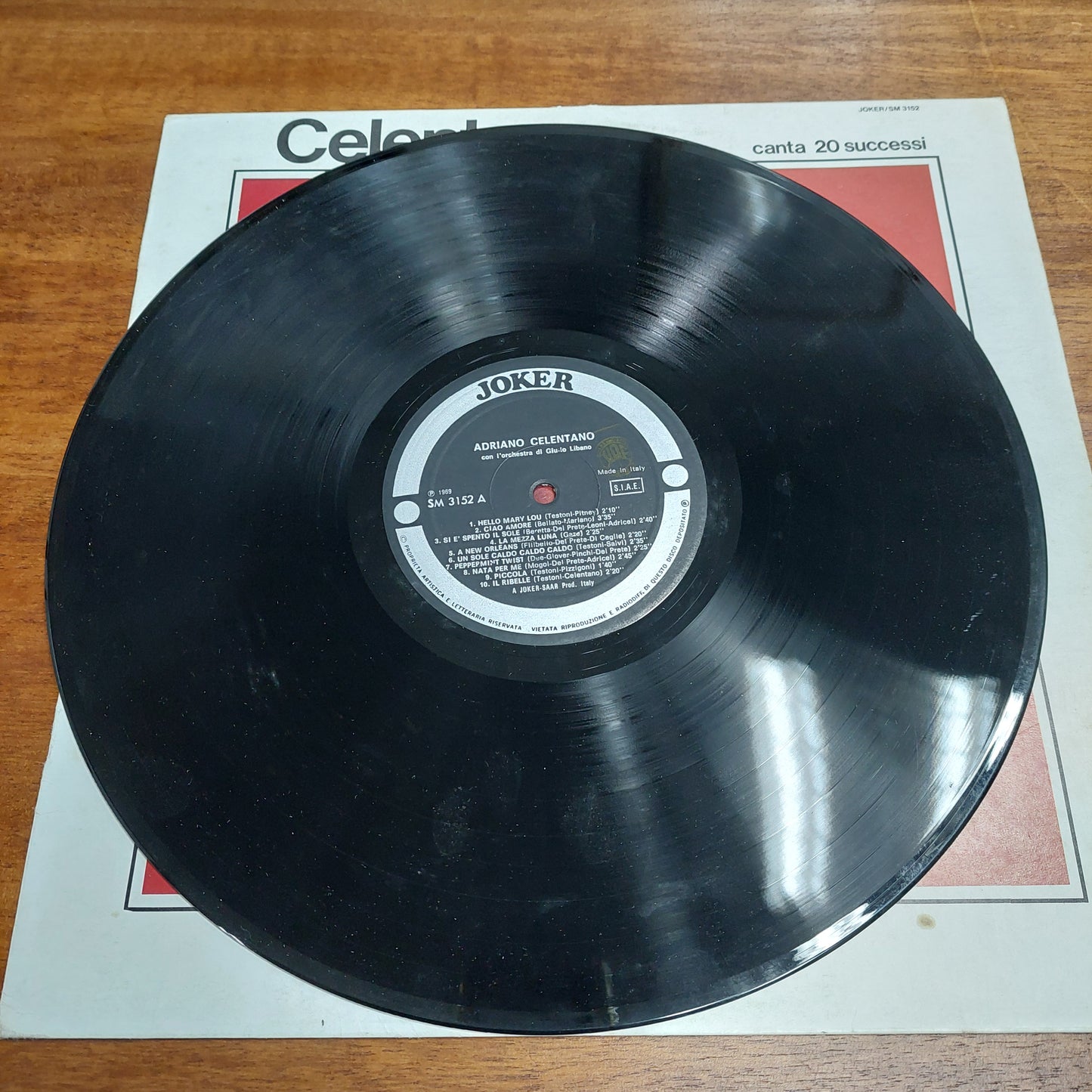 V/adriano Celentano - Canta 20 Successi