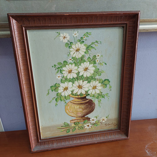 Q/fiori Olio Di Cartella Cm38x46