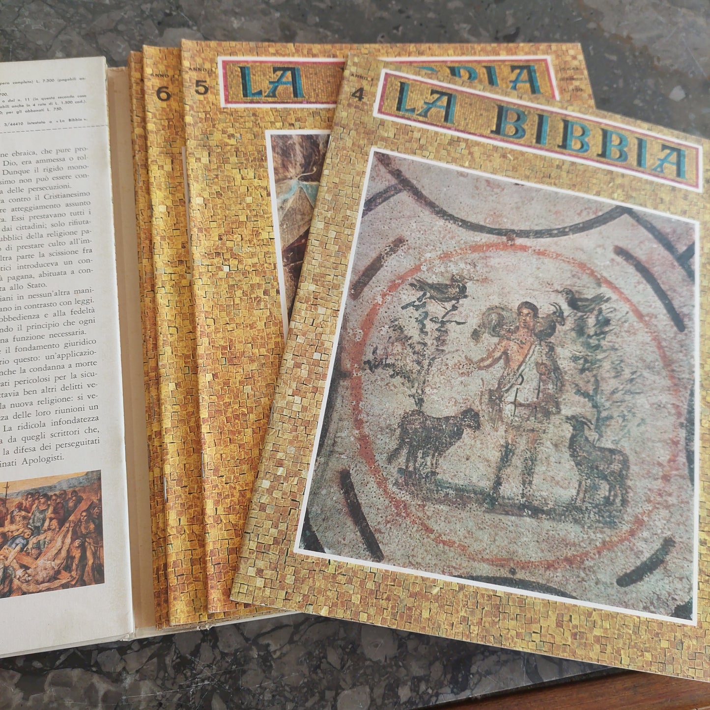 L/la Sacra Bibbia Illustrata Fascicoli Vol.i 1962