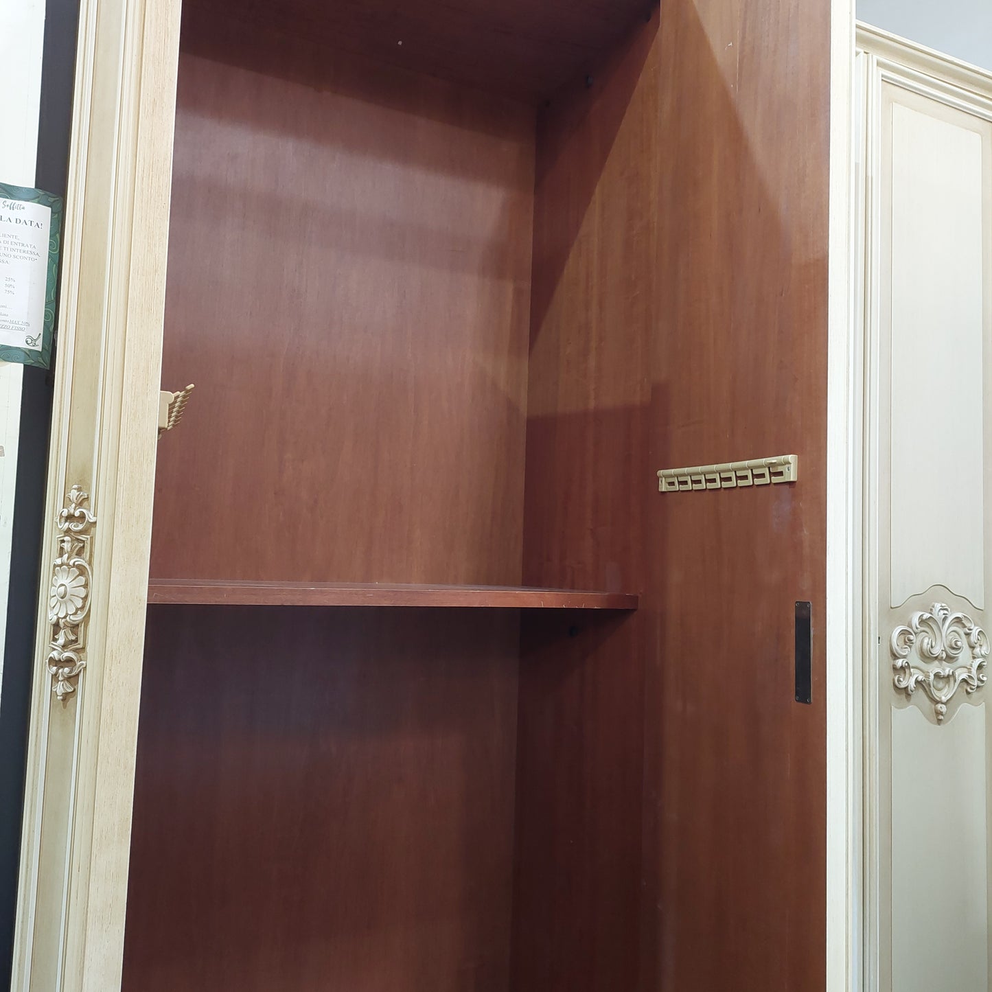 Armadio Avorio 6/a Cm320x62x262