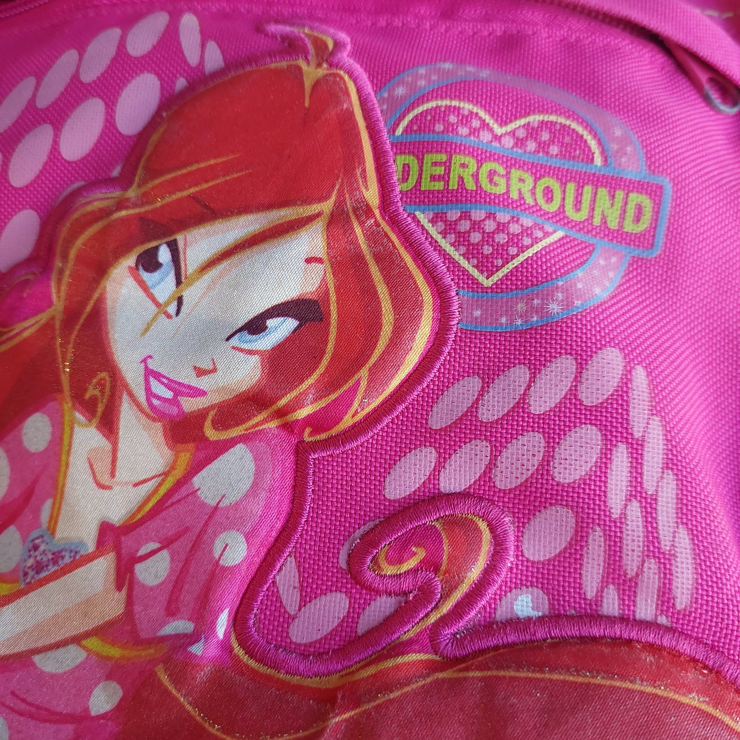 Zaino Scuola Fuxia Winx