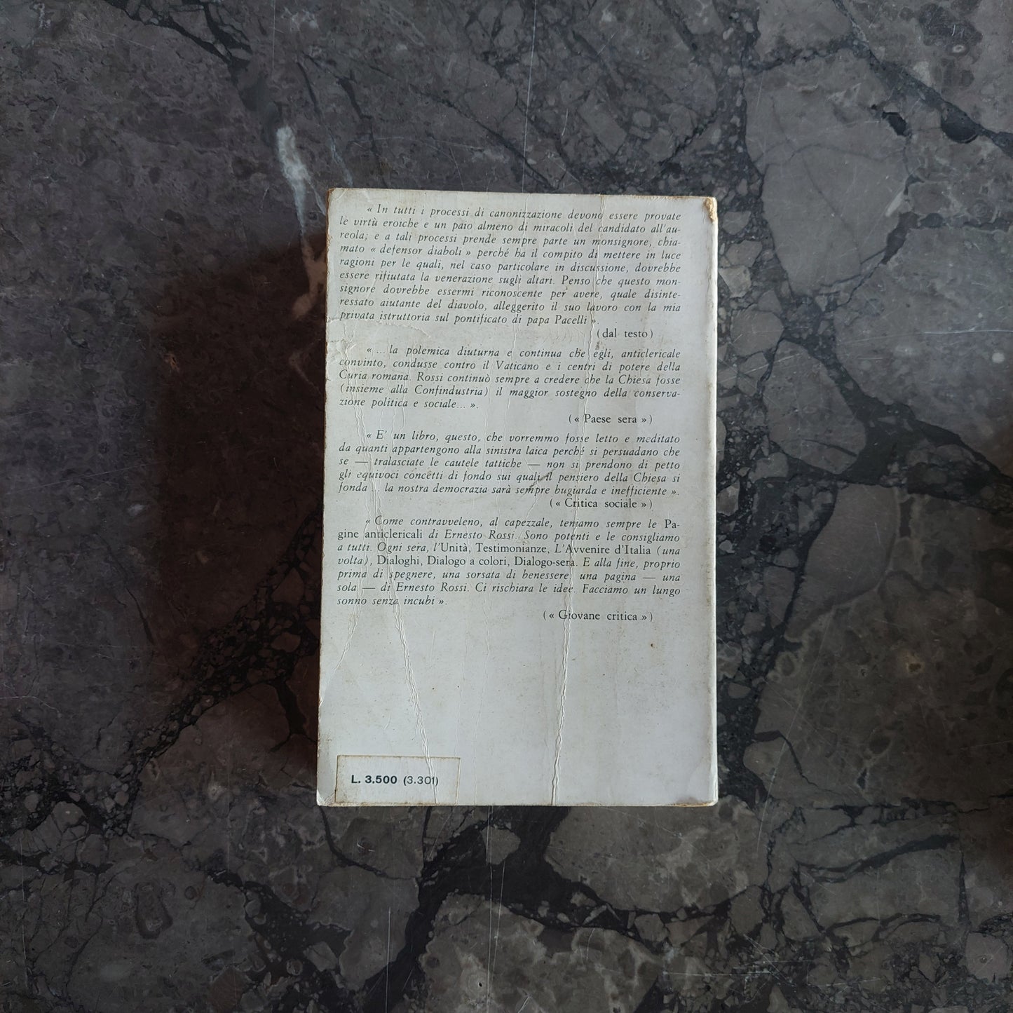 L/pagine Anticlericali - E. Rossi