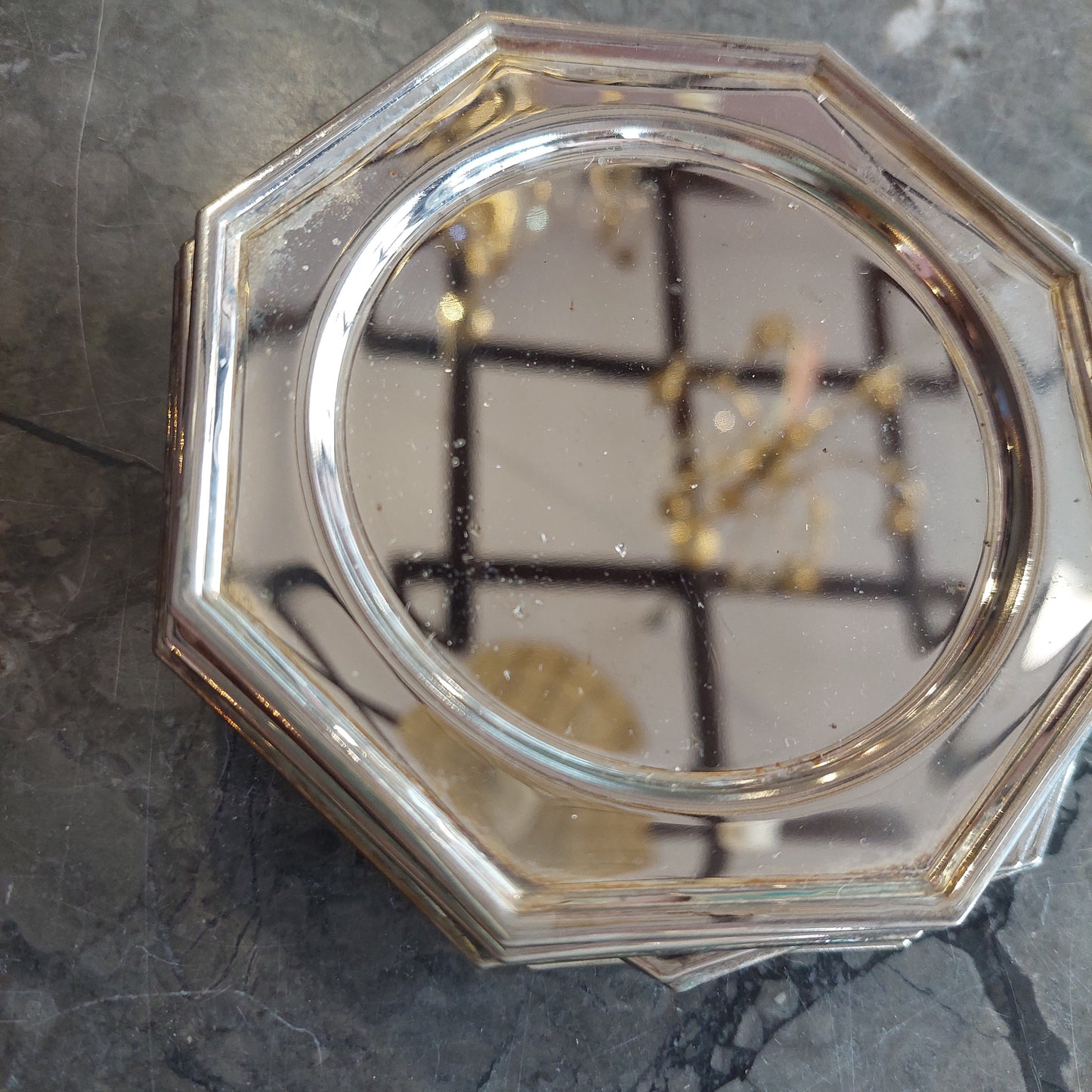 Set/9 Sottobicchieri Silverplated