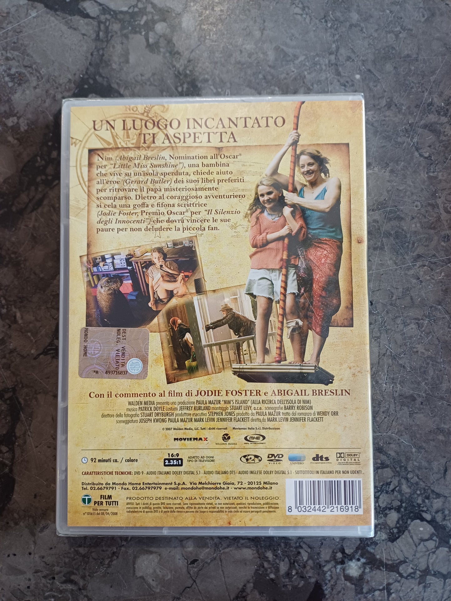 Dvd/alla Ricerca Dell'isola Di Nim