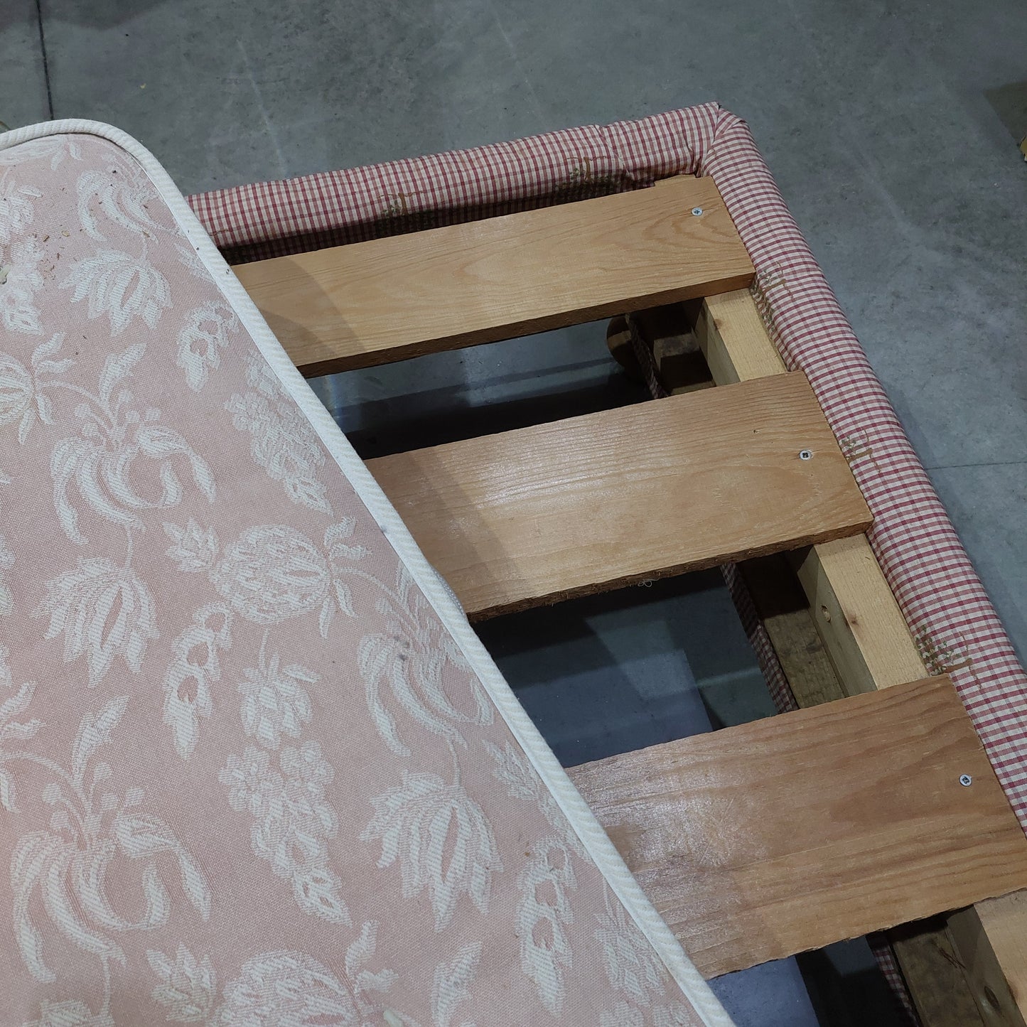 Letto Singolo Tessuto + Materasso Cm180x80x37h