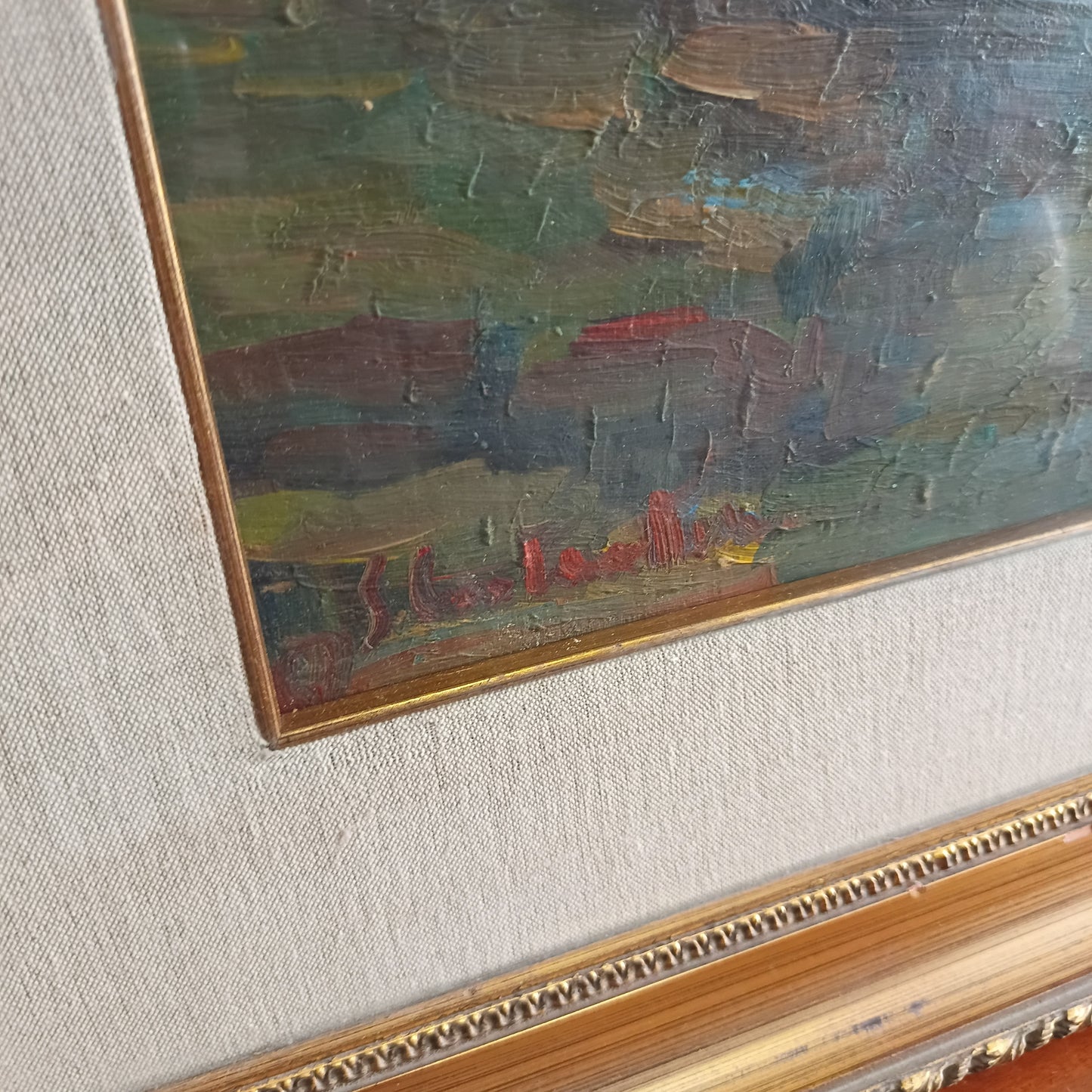 Q/ Paesaggio * Con Case Cm71x61