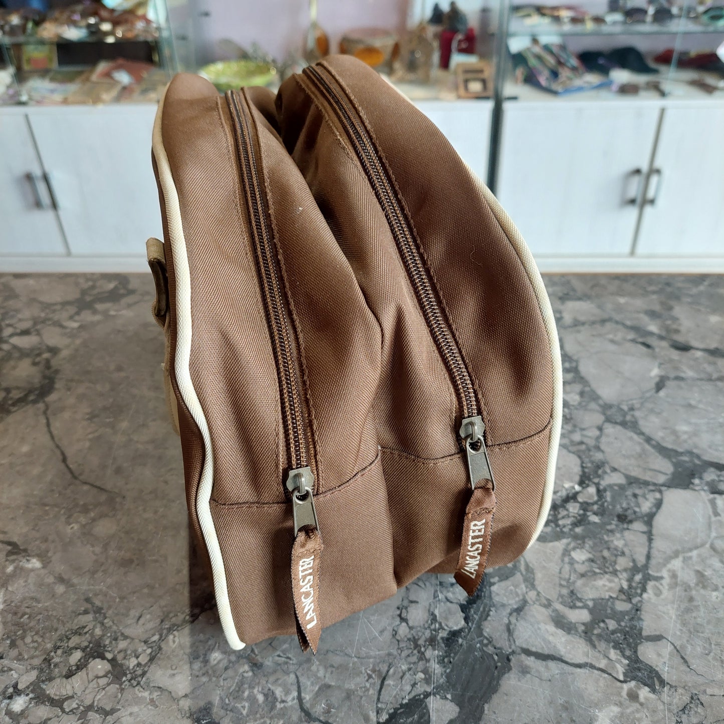 Valigetta * Beauty Marrone Beige Lancaster